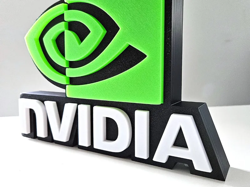 Nvidia Logo Sign (no AMS)