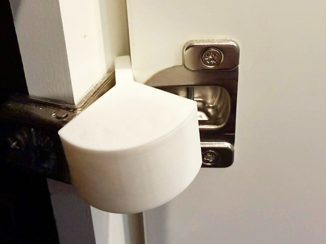 Cabinet door prop