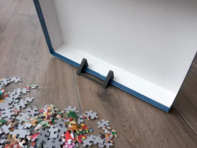 Puzzle box holder