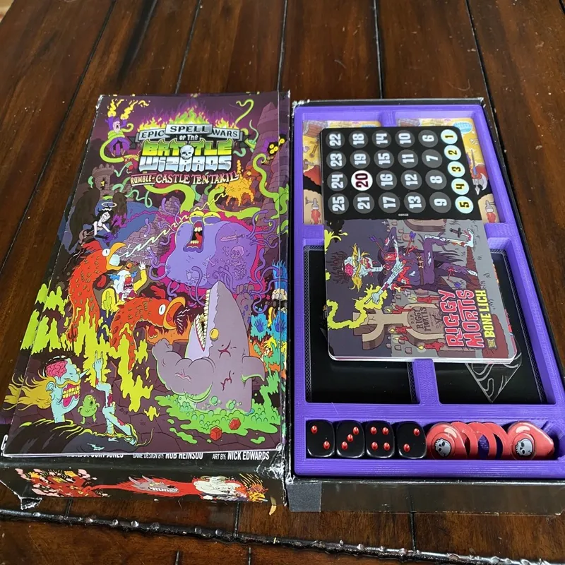Epic Spell Wars Organizer (Two games in One Box)