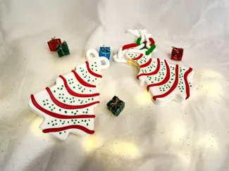 Little Debbie Christmas Tree Hype Chain Pendent