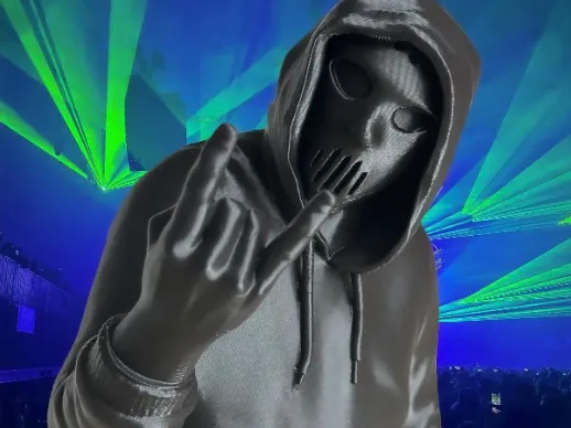 Angerfist Hardcore Deko Aufsteller 