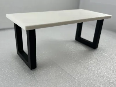 1:12 Dollhouse "Minimal" Table (No AMS Needed)