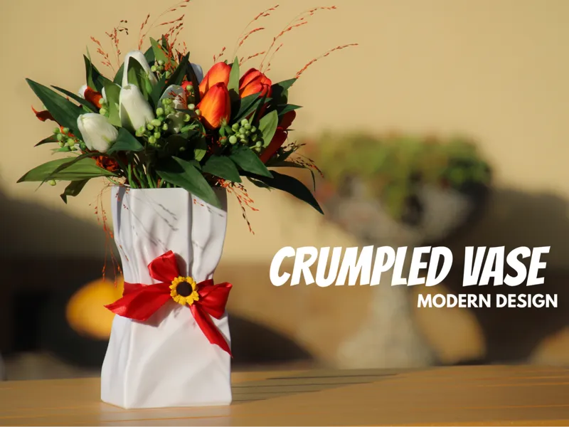 Crumpled Vase