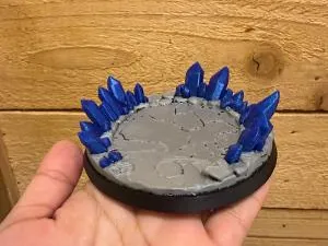 Crystal cave base