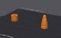 0.1mm layer, 2 walls, 15% infill Bottom NOAMS Print by layer