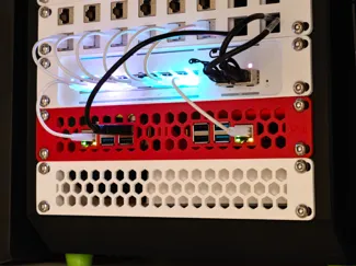 Dual Pi 10 inch Rack Shelf - Pi4 + Pi5