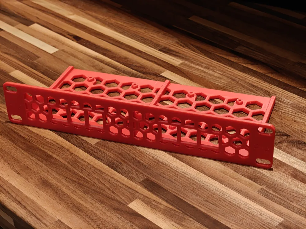 Dual Pi 10 inch Rack Shelf - Pi4 + Pi5 - Free 3D Print Model - MakerWorld