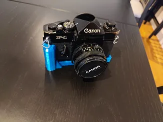 Grip for canon f1 camera
