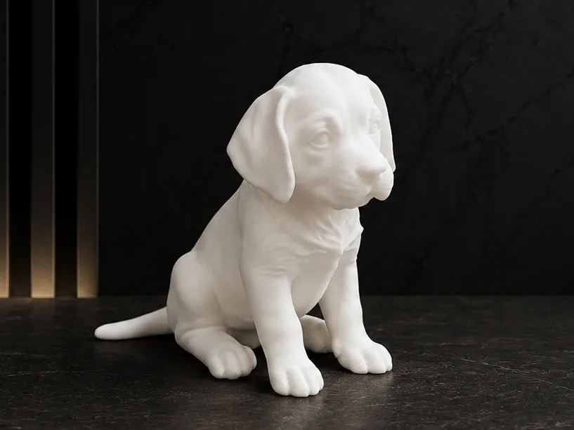 Labrador Retriever Puppy - Dog - Free 3D Print Model - MakerWorld