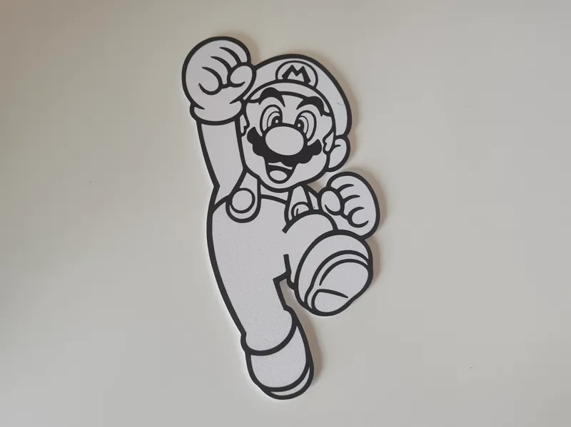 Wall decor Mario