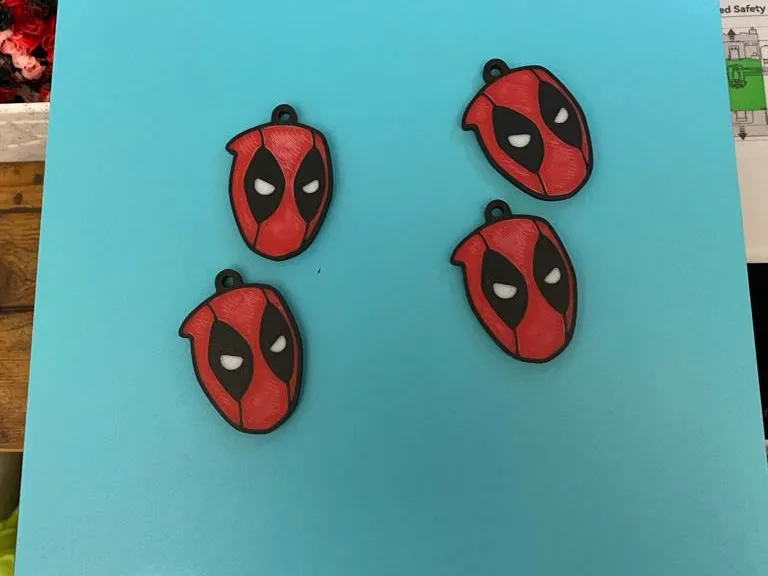 Deadpool Keychain