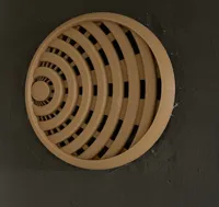 Cache pour bouche d'aération ronde — photo 1
