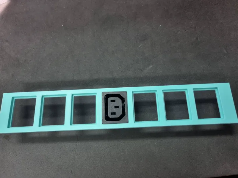 Small C14 10inch u1 plug plate