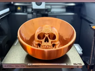 Totenkopf Schüssel Halloween