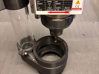 Dust Shoe for Volksfräse CNC v2