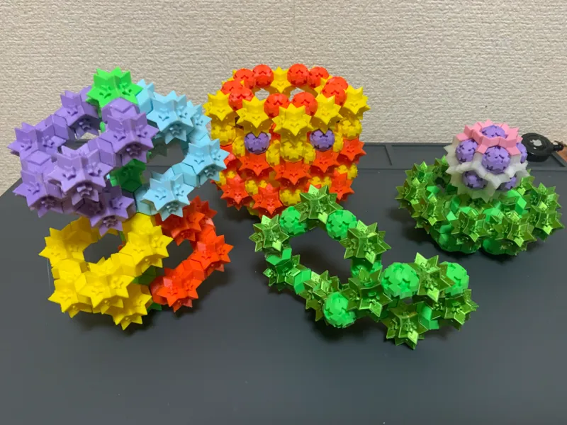 Rhombic polyhedral block - 0.2mm nozzle
