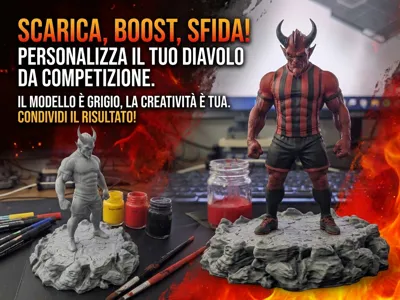 THE FOOTBALL DEVIL - COLLECTIBLE MASCOT