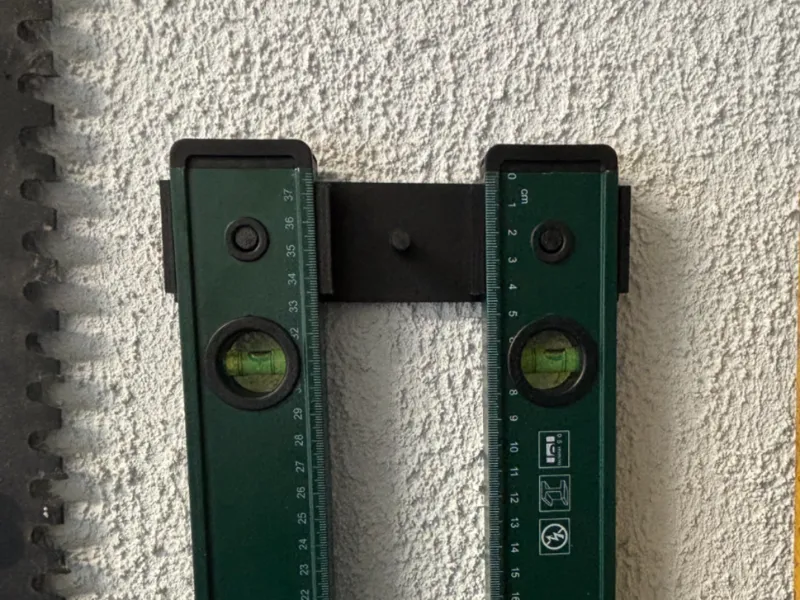 Parkside Wasserwaagen halterung
