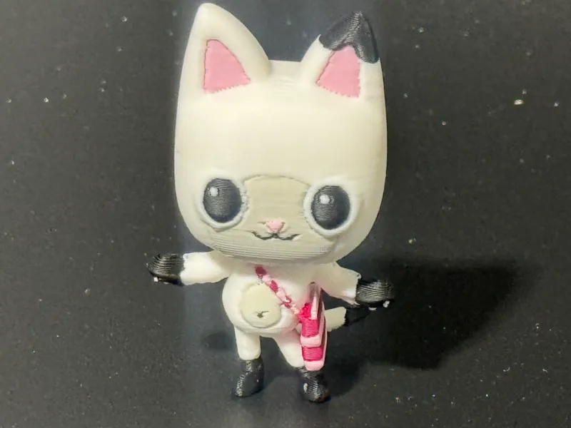 Gabby's Dollhouse Pandy Cat full Color Print