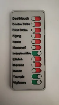BLANK FACEPLATE 0.2mm layer, 2 walls, 15% infill