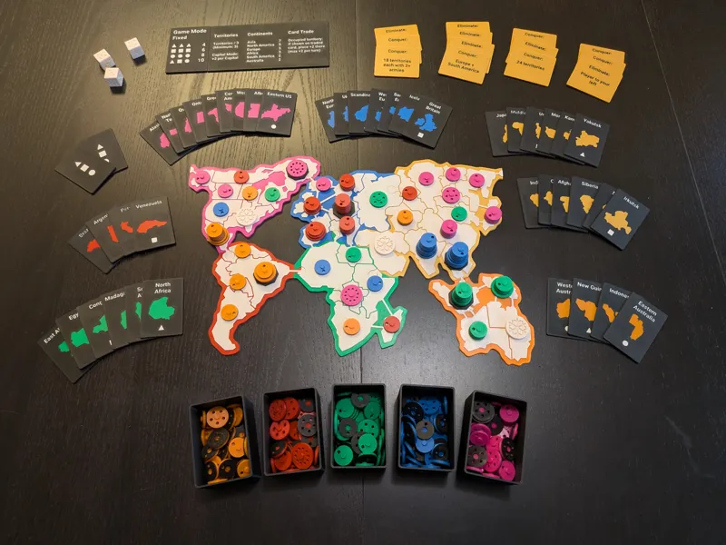 RISK Boardgame SmartPlay Edition