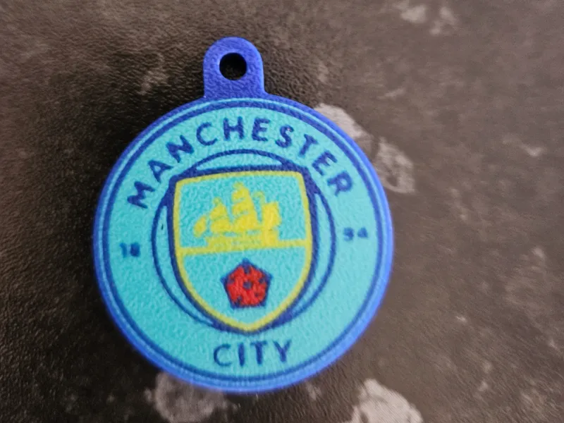 Man City Keyring