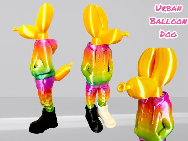 Фигурка Balloon Dog в уличен стил