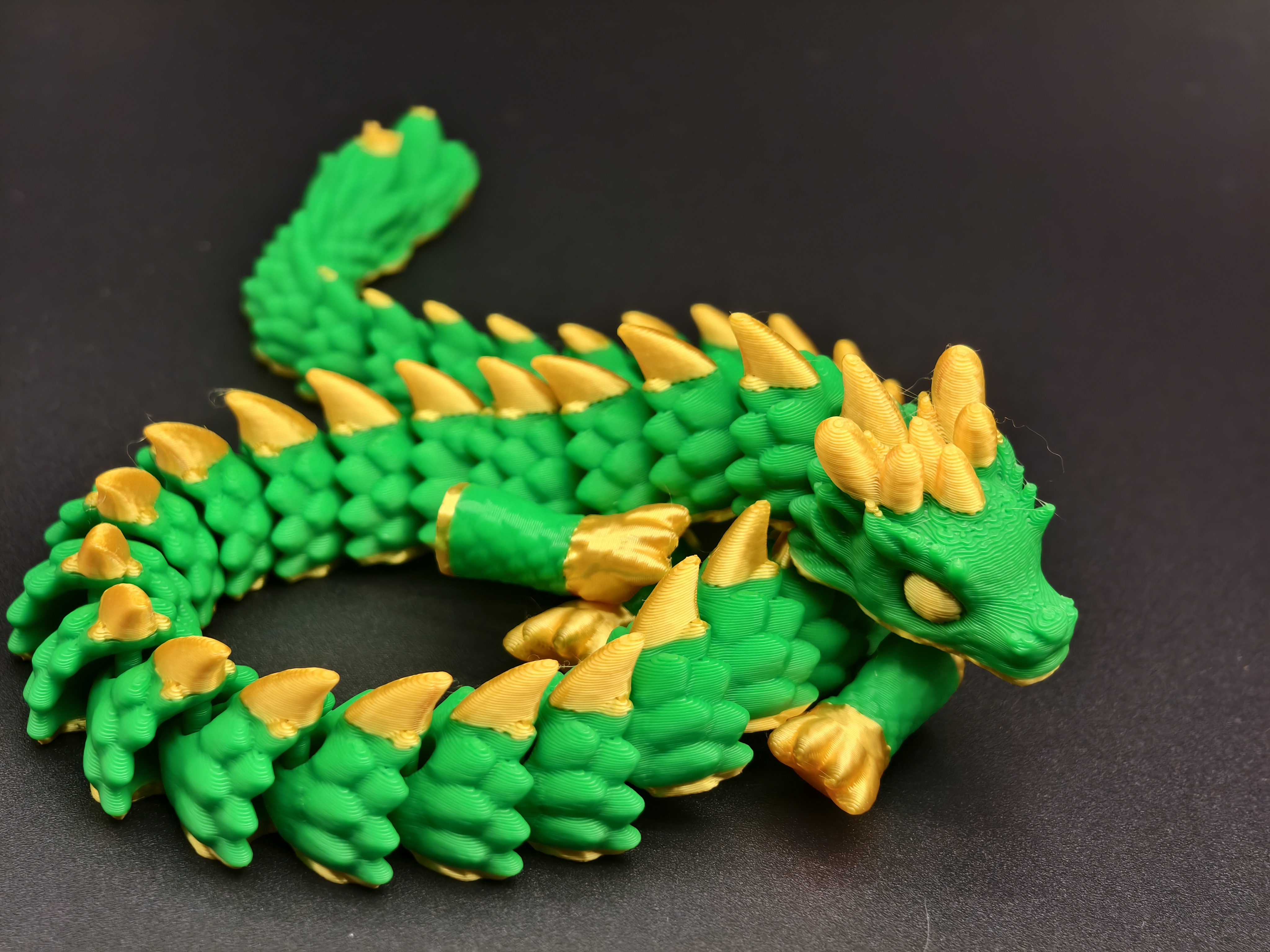 Miniatura 2 do modelo 3D 龙宝宝，玩具，无需支撑MINI可打，手机直接打即可