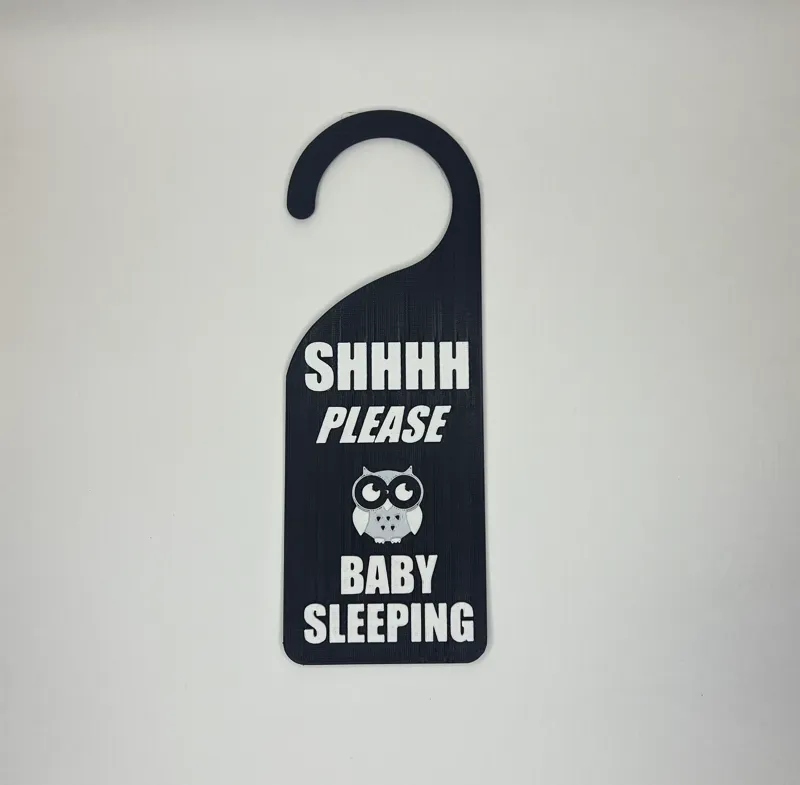 Doorknob Hanger (SHHH DND)