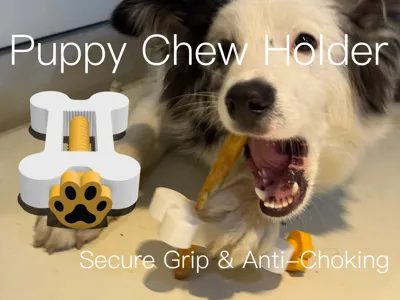 Puppy Snack Holder ૮ ・ﻌ・ა A must-have for all puppies