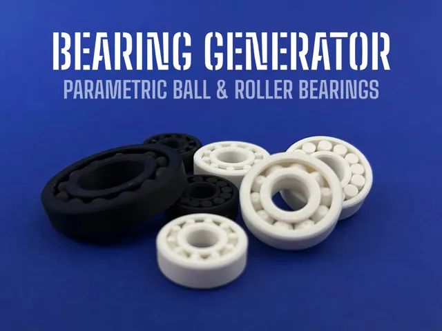 Bearing Generator - Parametric Ball Bearings