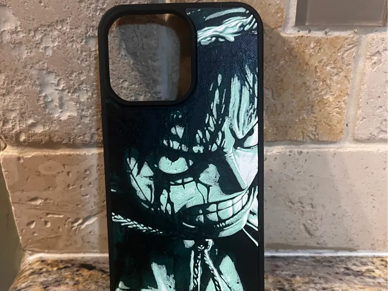 Luffy - Hueforge iPhone 15 Pro Max Case Cover