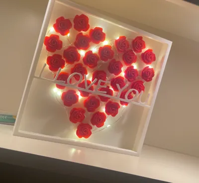 rose light box
