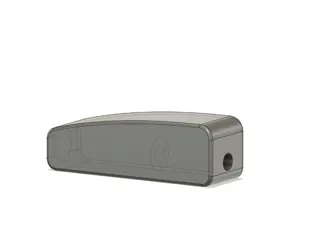 Curtain end cap