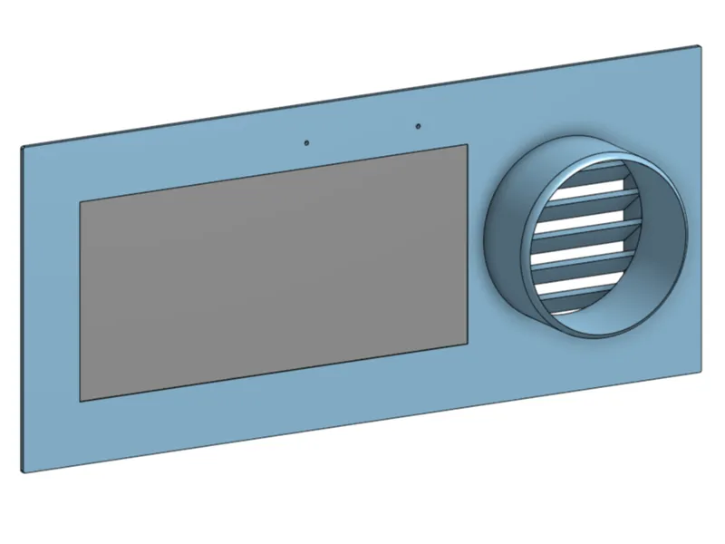 Window Hopper Vent Replacement