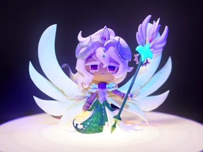Awakened Saint Lily Cookie