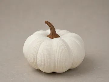 Figura decorativa: Fine Rib Pumpkin – JONE Autumn Sculptures — vista de referencia 3