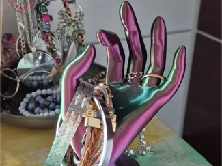 Jewelry stand Hand