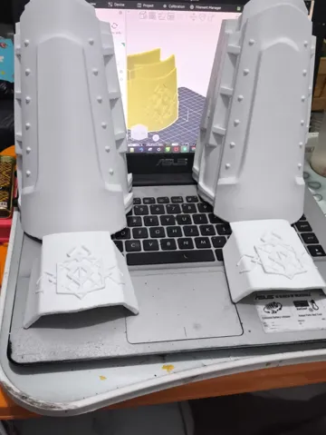 Modelo para impresión 3D: drDoom gaunlet — vista de referencia 2