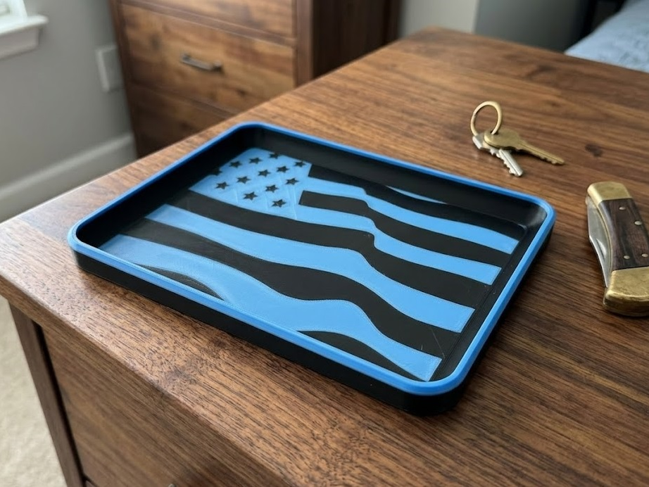 Flag EDC Tray