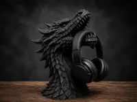 0.2mm Dragon Headphone Stand, 15% infill