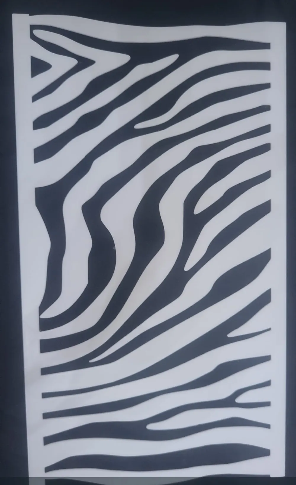 Zebra wall stencil - Free 3D Print Model - MakerWorld