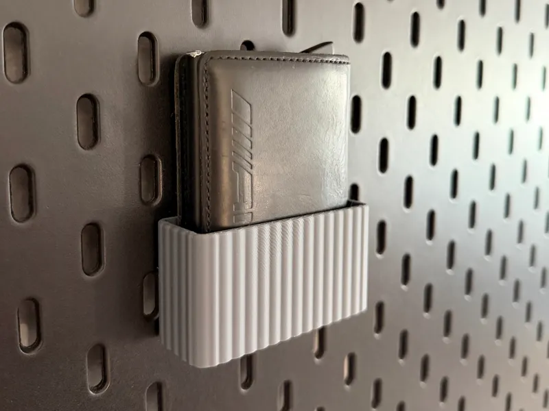 Skadis Holder for Secrid Wallet