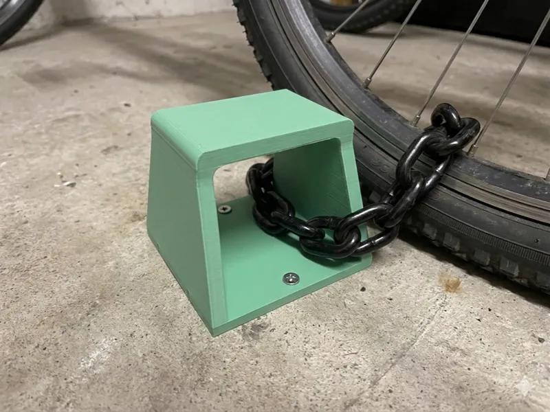 Ancoraggio catena bici/moto