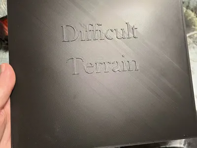 OnePageRules OPR difficult terrain marker