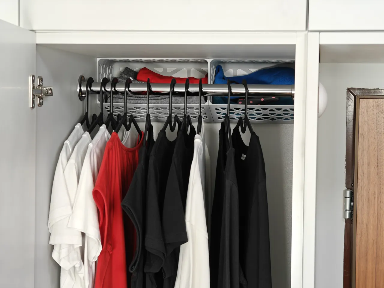 Overhead Closet Storage Shelf (also for IKEA PAX) view 3