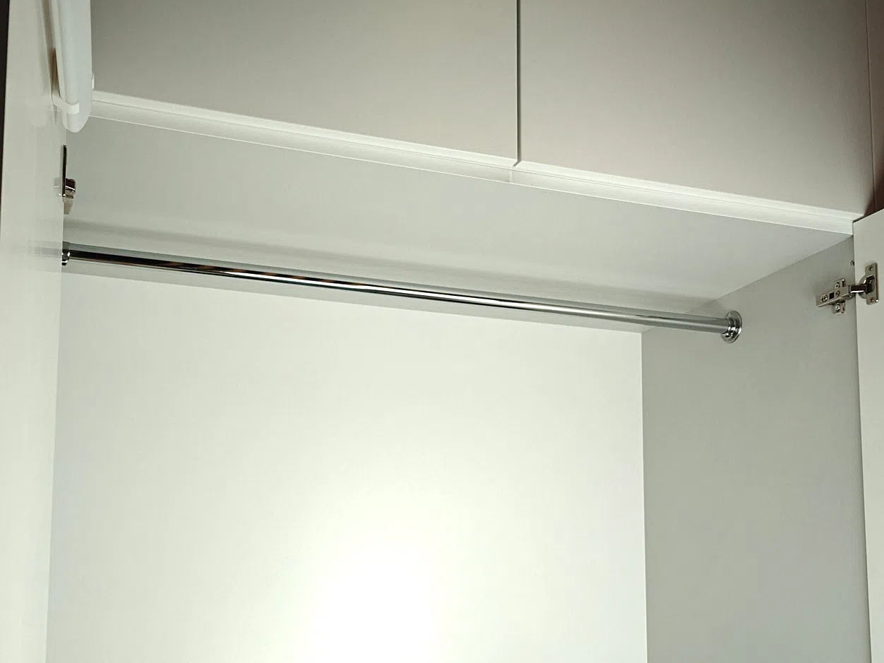 Overhead Closet Storage Shelf (also for IKEA PAX) view 2