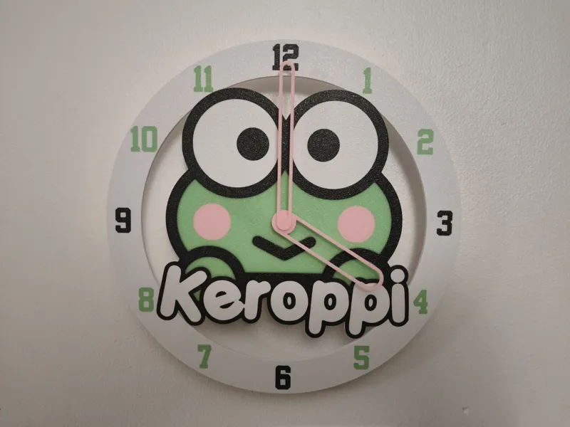 Horloge Keroppi