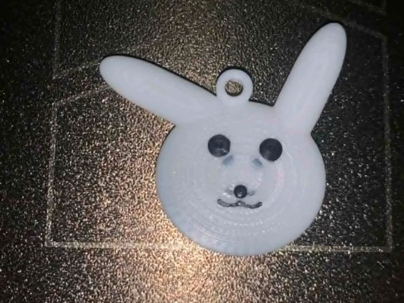 Porte clefs lapin